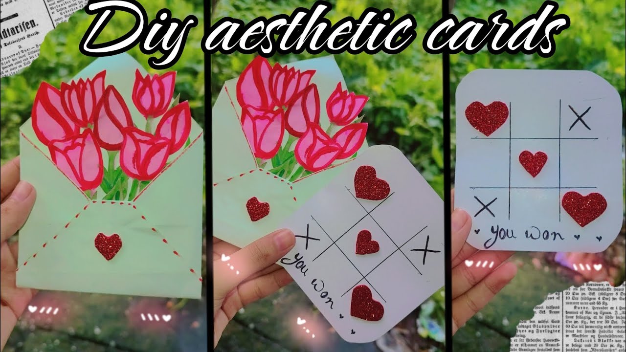 Aesthetic card ideas🌷 ️| Cute gift ideas🥰| Diy card ideas 💡| Birthday ...
