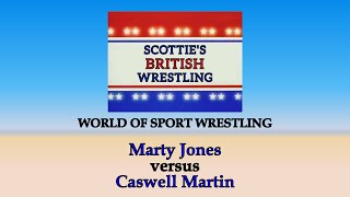 WOS British Wrestling - Marty Jones vs Caswell Martin