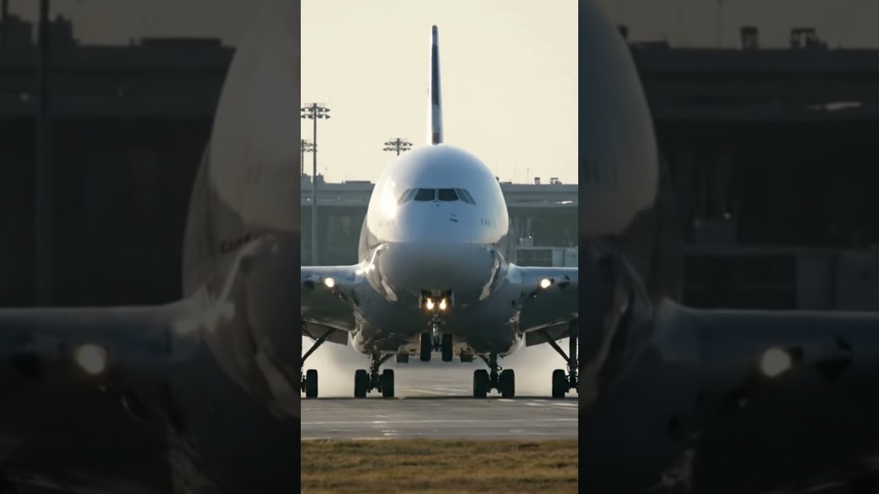 Air Canada Airbus A380 Takeoff in Fog – Ottawa International Airport