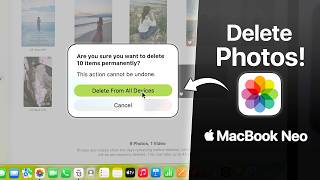 How to Delete Photos On MacBook NEO! Macbook Neo How To Delete Files