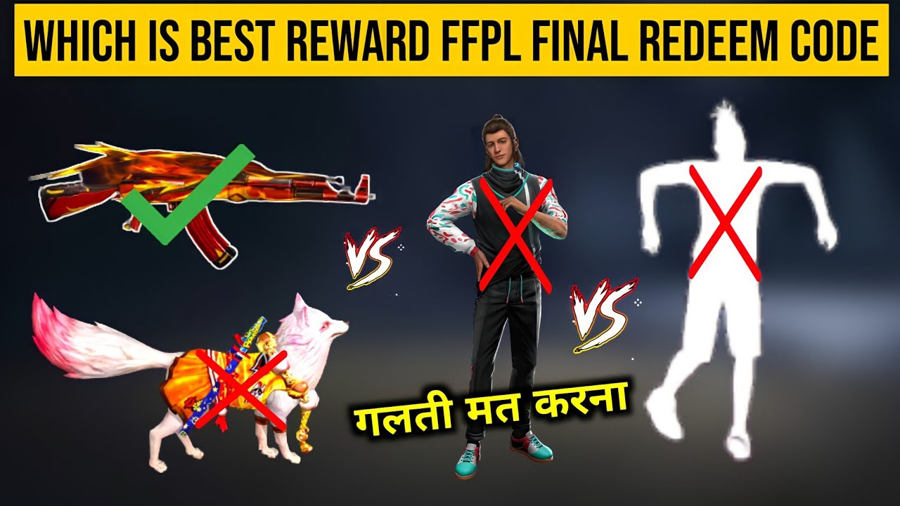 Which is Best Choose 1 of 4 Rewards FFPL Event Free Fire | Otho vs Sprit Fox vs Wiggle Walk vs Ak47