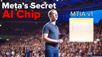 Meta AI Supercomputer Chip is INSANE! MTIA Meta Training and Inference Accelerator