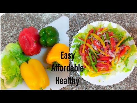 Video: How To Make Pepper Salad