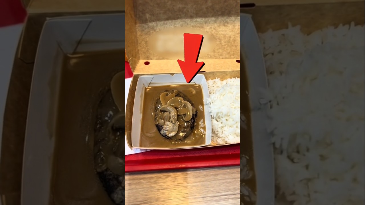 Why Jollibee’s Burger Steak Is Secretly Genius 🍔