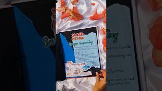 Creative Biology project file ideas 🧪#diy #assignmentdesign #diycrafts #studyhacks #shorts #viral