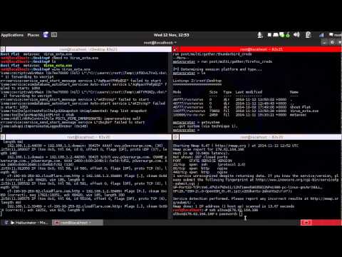 ☠Kali Hacking With Metasploit. + Sniffing Network + Attempt Login. + Super Hacker. ☠