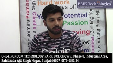 C++ Training in Mohali | Indus international University | Student Feedback | Shubham