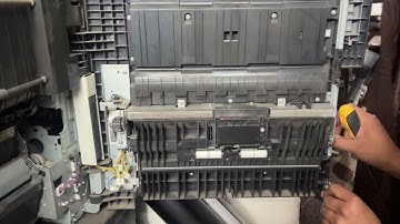 How to Replace or Disassemble Bypass Paper Tray on Konica Minolta Bizhub C258, C368, C458 C454