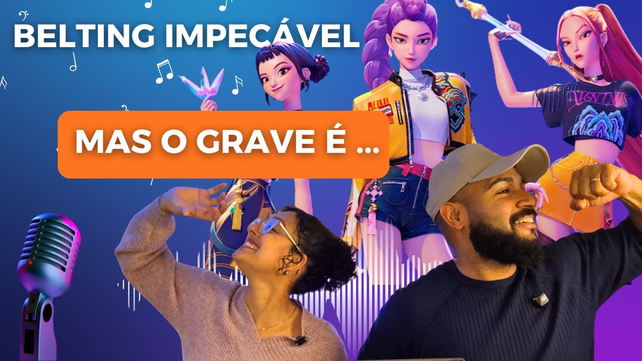 Professor de Canto Reage a K pop Demon Hunters - Golden| Análise Vocal