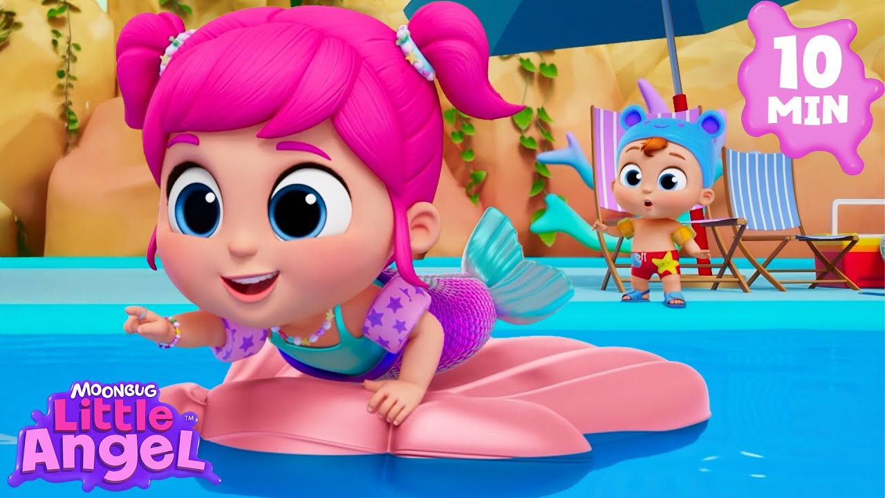 Mermaids Can Do Anything | Little Angel And Friends Kid Songs