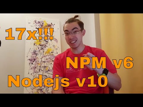 Nodejs 10.0 release. NPM 6.0 release. The most significant improvements! WHILT#22