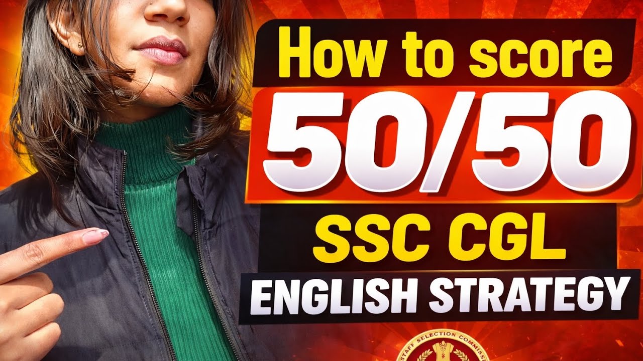 How to score 50/50 in English Strategy🚨 | SSC CGL 2026 - YouTube