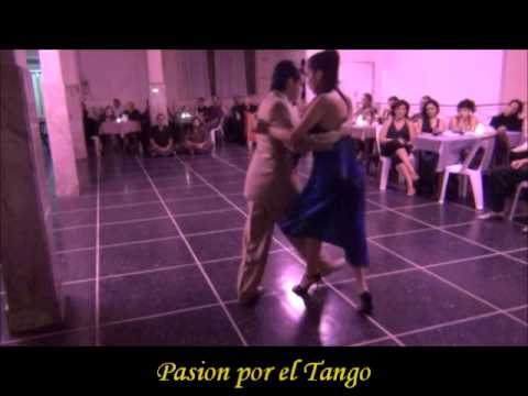 IARA DUARTE Y ARIEL TARITOLAY bailando el tango NO MIENTAS en Floreal Milonga