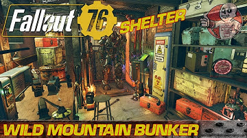 Fallout 76 Shelter Build - Wild Mountain Bunker - By Nux