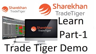 #Sharekhan Trade Tiger Part-1 Hindi Learn India's Most Advance Desktop Trading Software, #Tradetiger screenshot 1