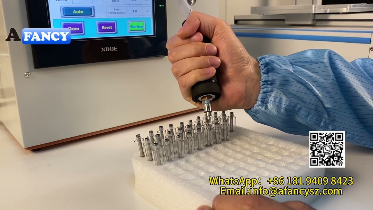 AFM-05 CBD Oil Filler 0.8Ml 1Ml Carridge Filling Machine