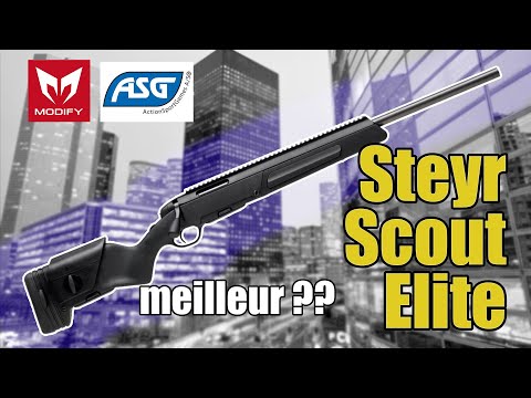 ASG Modify Steyr Scout ELITE Airsoft Review FR