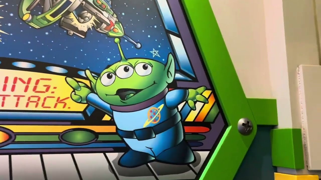 Buzz Lightyear Astro Blasters the ride