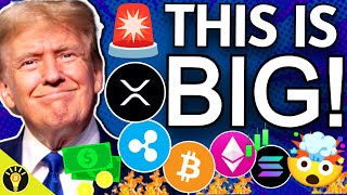 TRUMP CONFIRMS CRYPTO RESERVE WILL INCLUDE XRP, SOLANA, CARDANO, BITCOIN & ETHEREUM!