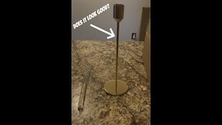 My Genuine Review of Gold Candlestick Holders