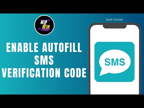 How to enable autofill SMS verification code so that OTP code will be automatically filled