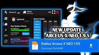 NEW UPDATE!! ARCEUS X NEO 1.9.5 EXECUTOR