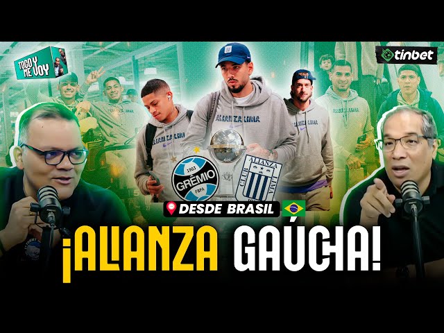 #ENVIVO ALIANZA LLEGÓ A PORTO ALEGRE Y YA ALISTA PARTIDO ANTE GREMIO POR LA SUDAMERICANA #TOCOYMEVOY