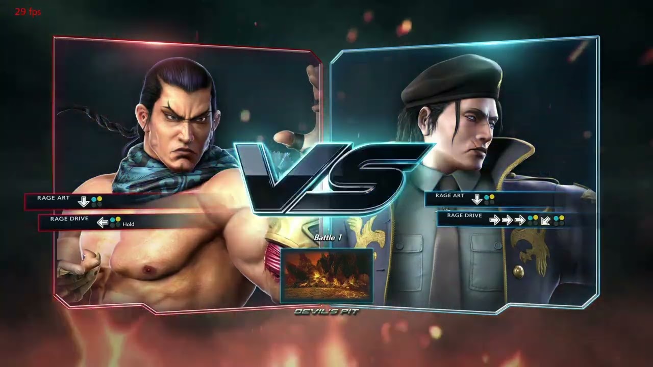 Tekken 7 Kumar (Jack, Panda, Feng, Kuma) vs Bobby (Dragunov, Paul) Casual Matches