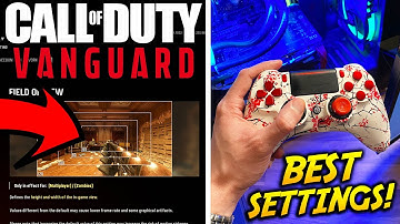 VANGUARD BEST SETTINGS PS5/XBOX/PC! BEST CONSOLE SETTINGS VANGUARD CONTROLLER SENSITIVITY!