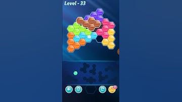 Block Hexa Puzzle Proficient Level 33 Walkthrough