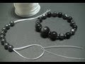 DIY tips : How to make a stainless steel wire needle for making stretch bracelets