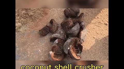 weiwei coconut shell crusher