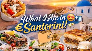 What I Ate in Santorini 🇬🇷 | Full Food Tour + Prices at Every Restaurant