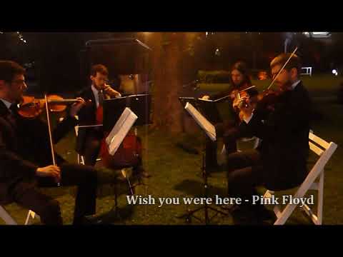 Wish you were here String Quartet Pink Floyd - Cuarteto de cuerdas para bodas en Capital