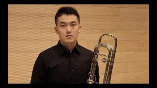 Bass Trombone J.S.Bach Cello Suite No.4 バストロンボーン 大関一成　バッハ 無伴奏チェロ組曲 第4番
