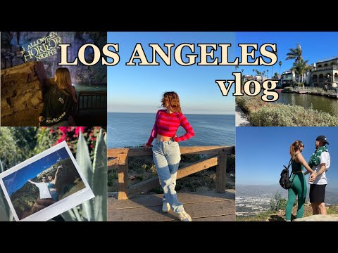 LOS ANGELES VLOG! universal, malibu, vintage shopping, hollywood museum and more I LaurenElise