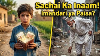 Sachai Ka Inaam | Imandari ya Paisa | Heart Touching Moral Story in Urdu🥲✨