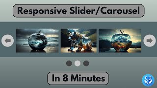 Easiest Slider/Carousel | 8 Minutes | HTML & CSS & GlideJS