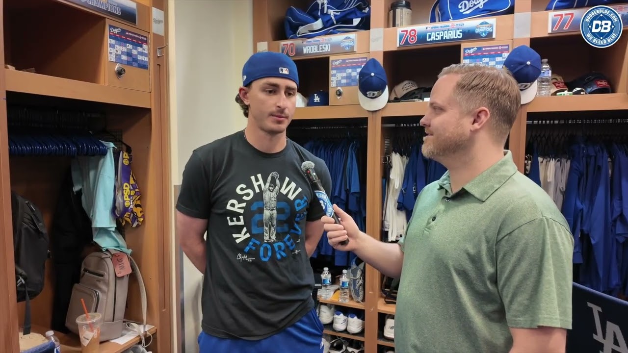 Джастин Вроблески из «Доджерс» о планах на будущее после прорыва в 2025 году и борьбе за место в ...