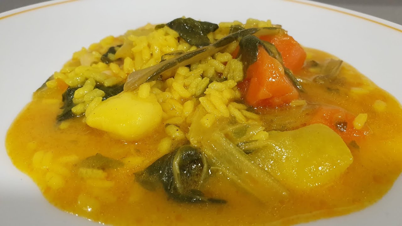 Arroz con acelgas en Thermomix