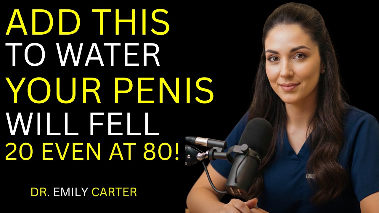 After 50, Stop Drinking Plain Water! This Mineral Boosts Insane Blood Flow | Mens Health