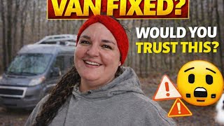Dealer Said My Van Was Fixed… Would YOU Trust This?