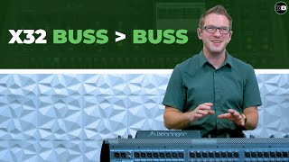 Behringer X32 – How to Route a Buss to Another Buss screenshot 2