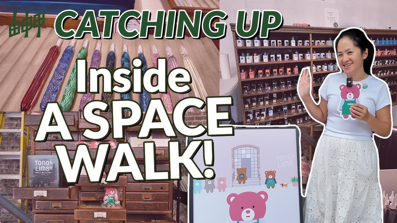 A tour of Tono & Lims A Space Walk in Yoseka's new dedicated event space for stationery