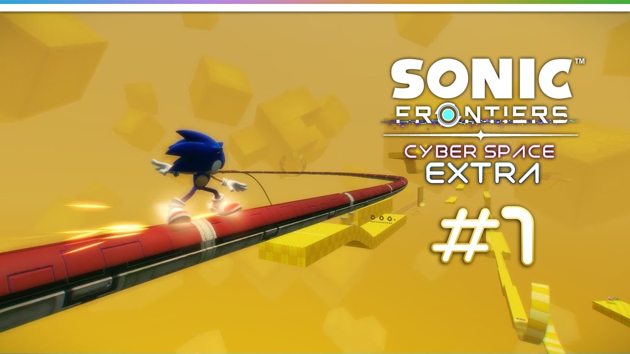 New Sonic Frontiers Cyber Space Stages | Cyberspace Extra mod W.I.P