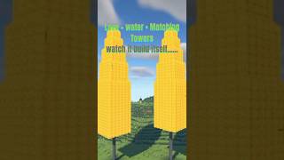 Minecraft Lava Cast Twin Towers With a Bridge #Minecraft #LavaCast