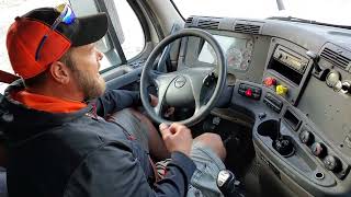 In Cab Inspection & Brake Check by Chad Davis of 160 Driving Academy. Mineral Wells, WV.
