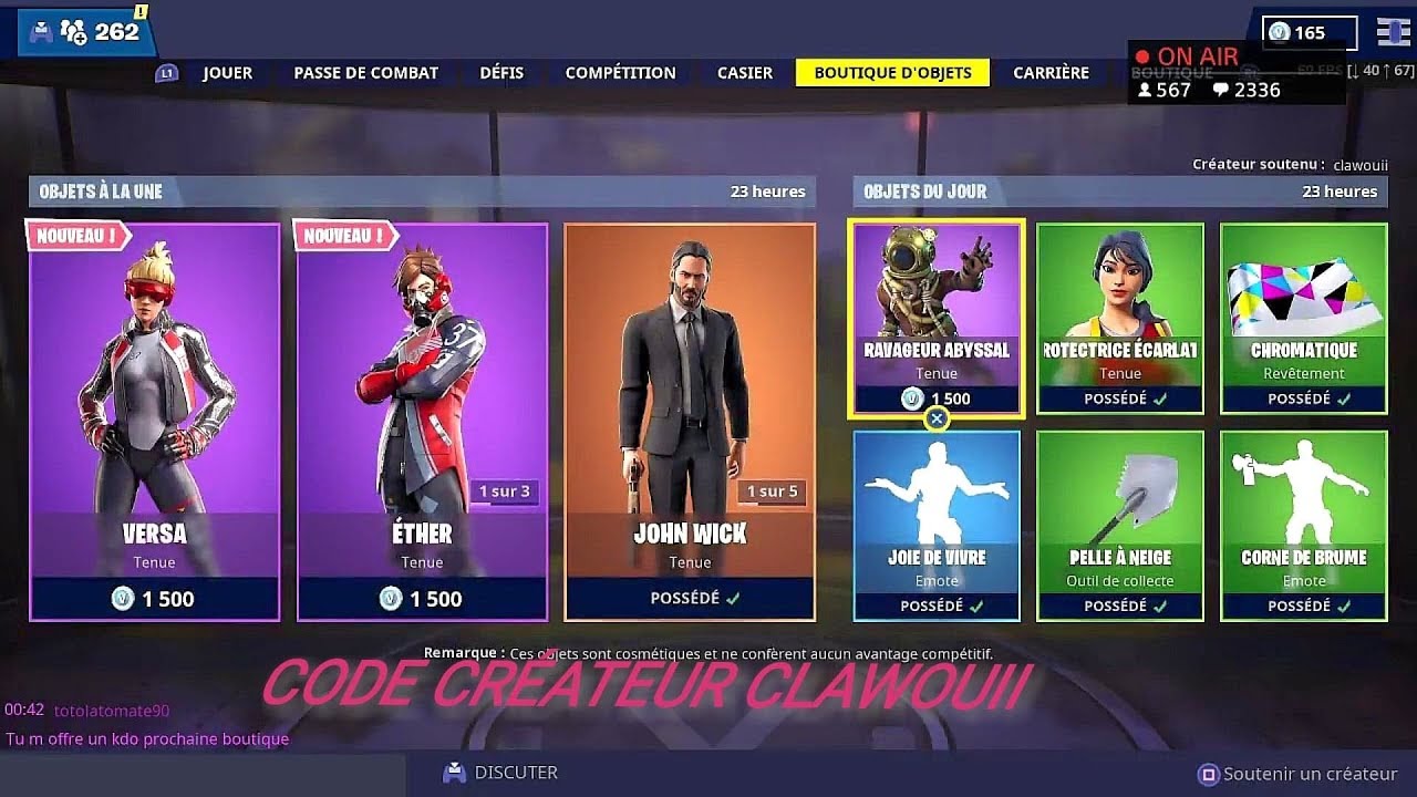 BOUTIQUE FORTNITE DU 20 MAI 2019 - FORTNITE ITEM SHOP 20 MAY 2019 PARTIE PERSO