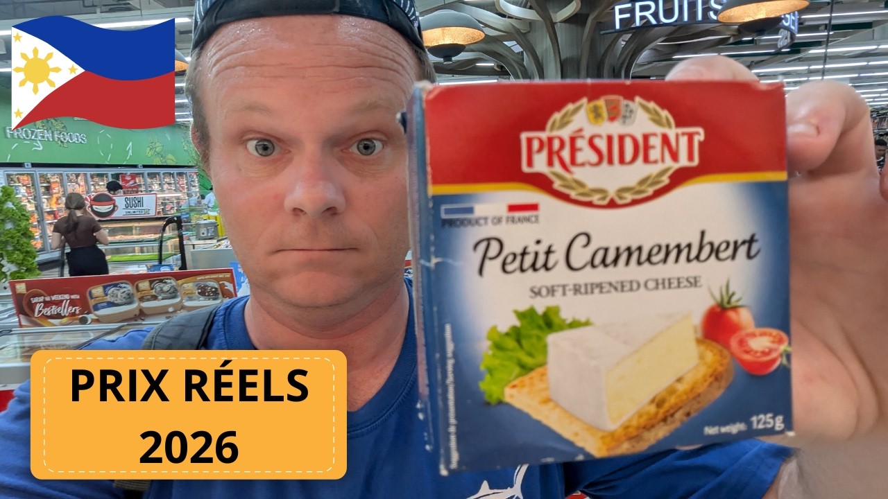 Faire ses COURSES à CEBU : Les prix réels en 2026 ! 🇵🇭