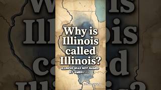 Why Is Illinois Called Illinois? #history #shorts #usashorts